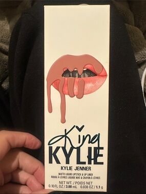 Kylie Cosmetics King Kylie Matte Liquid Lipstick & Lip Liner - Dusty Rose/Pink